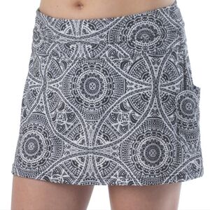 NWT Prana Women's XS Sugar Mini Skort Black and White Skirt Shorts